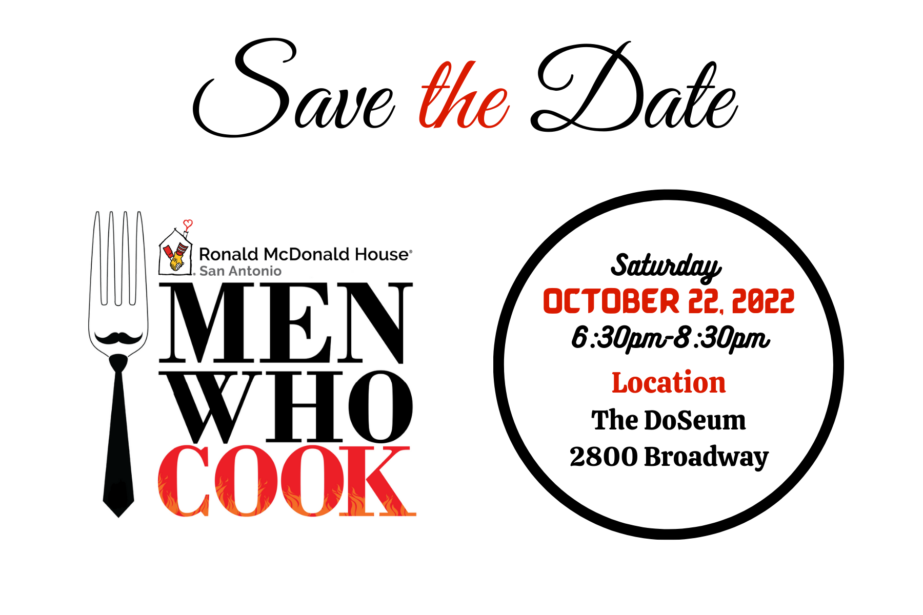 Save the Date-Men Who Cook